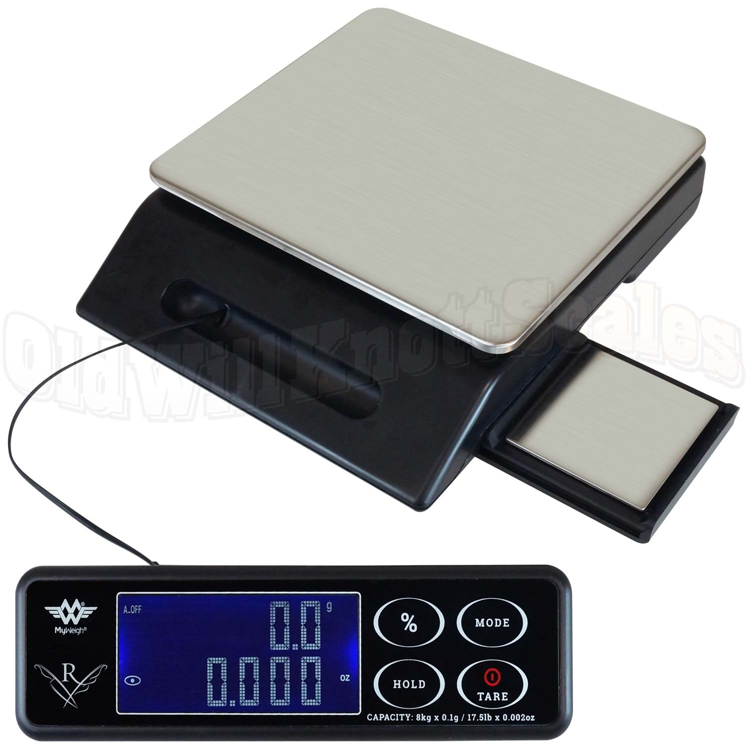 YRY Kitchen Scale with LCD Display, Tare Function, and Capacity, 0 Point 3 oz.