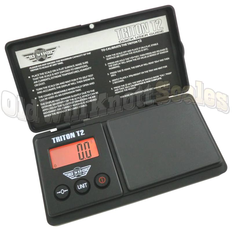 My Weigh Digital Pocket Scale  Triton T2 - 200g - American Rolling Club