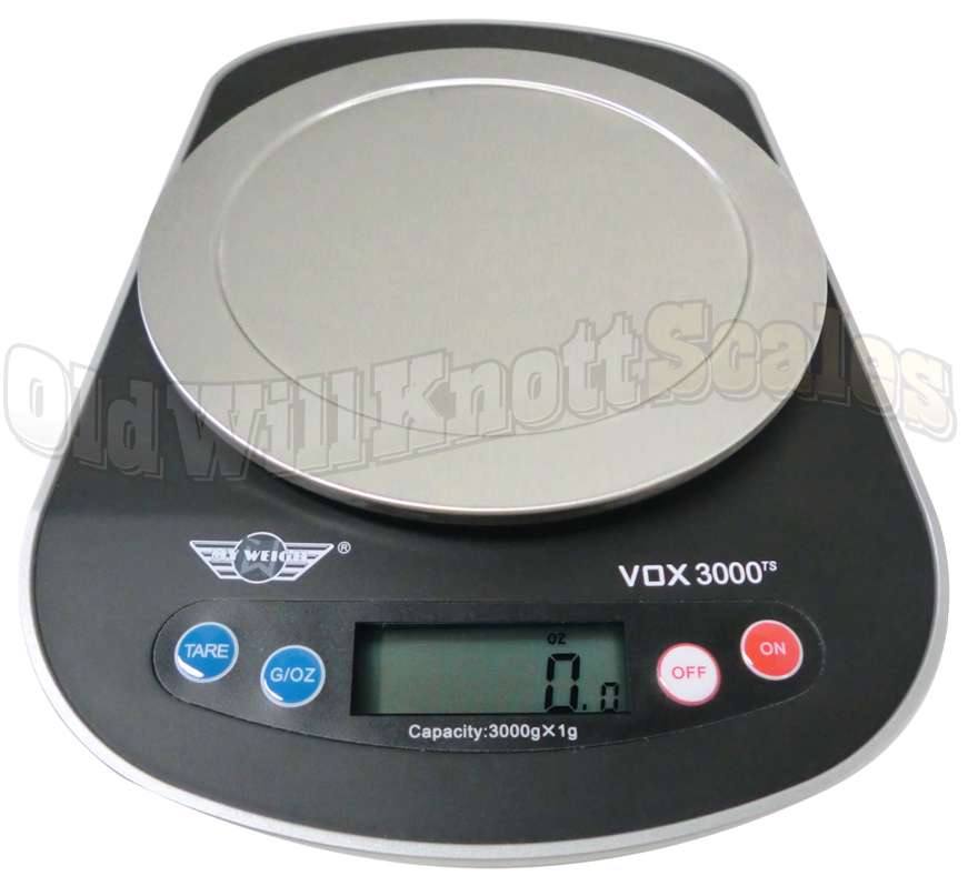 Balance Parlante Vox 3000 pour la cuisine avec bol. Capacité 3kg.