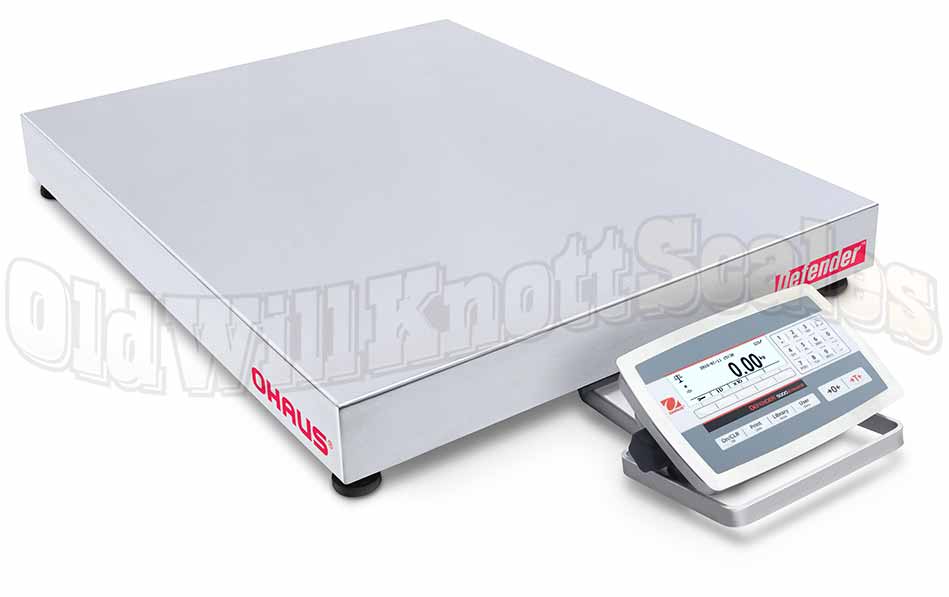 500 lb x 0.1 lb 24 x 24 Bench Scale - NTEP - Stainless Steel