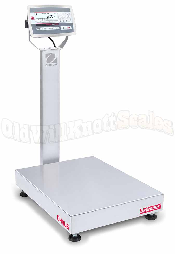 500 lb x 0.1 lb - 18 x 24 - Washdown Bench Scale - Legal For Trade