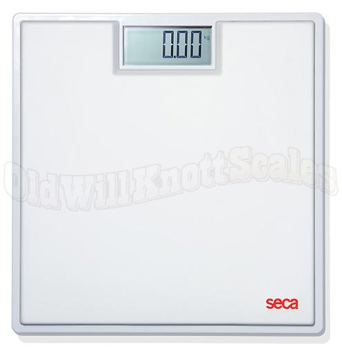 Seca 803 White Digital Bathroom Scale with 330 Pound Capacity