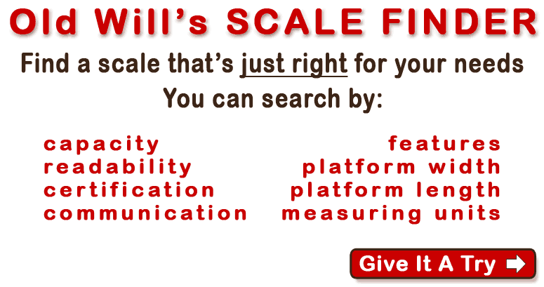 measuring where to find a scale