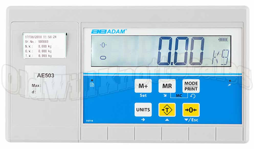 Adam Equipment Label Printing Scale - 165-lb. Capacity, Model BKT 165A