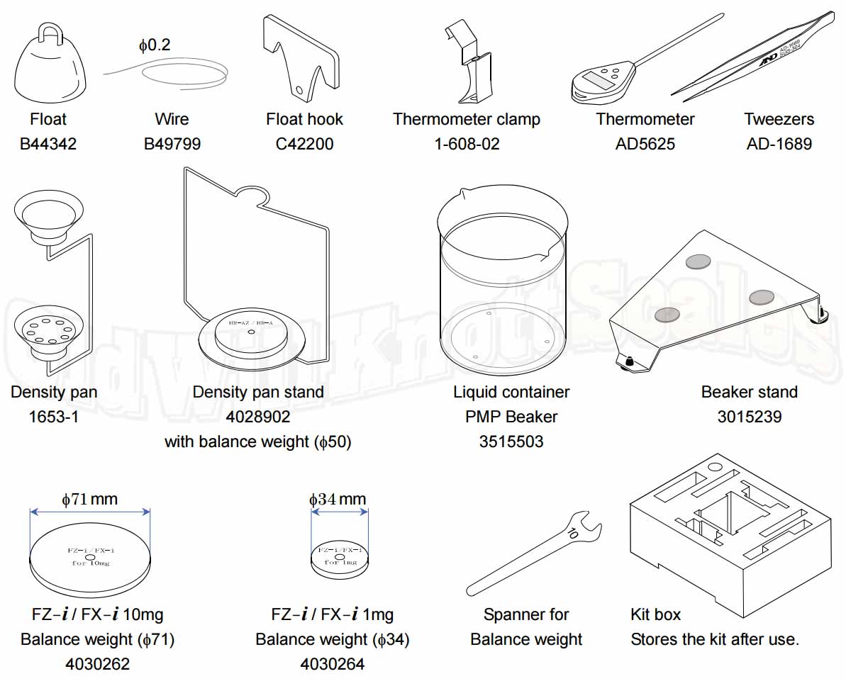 A&D FX-3000i FX-i Series Toploader Precision Balance