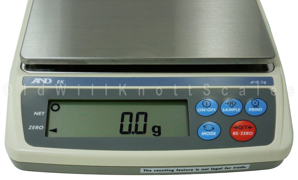 A&D Scales Everest Series EK-2000i Precision Jewelry Scale