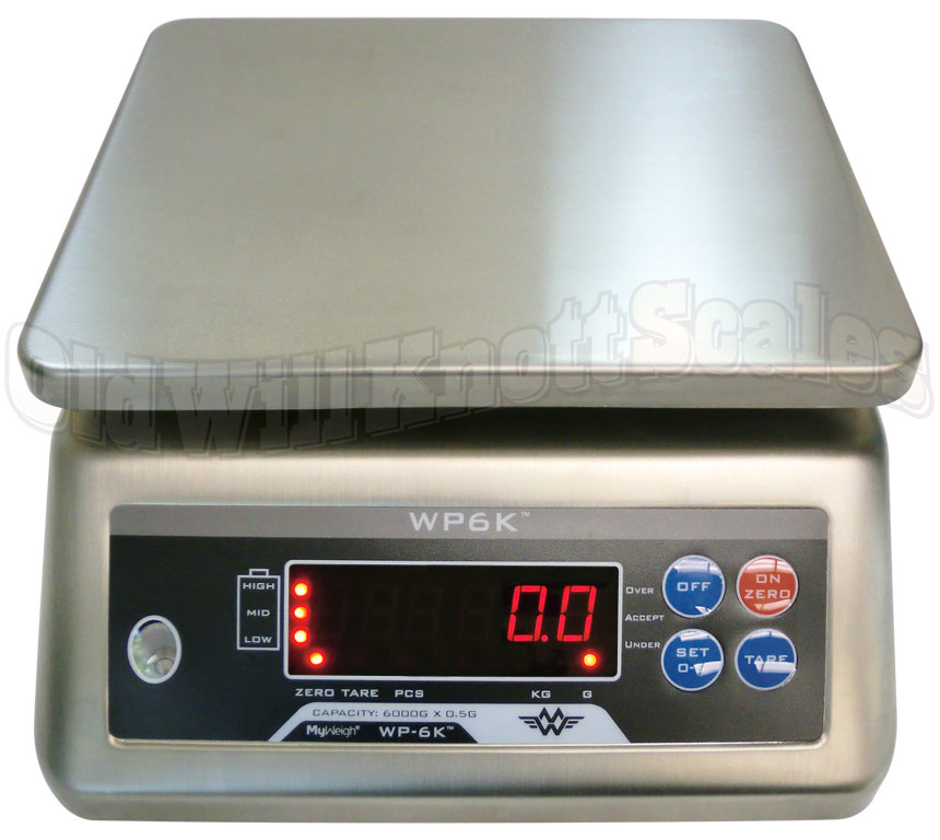 Waterproof scale - 6 kg / 0.2 g Steinberg 10030621 SBS-WPS-6