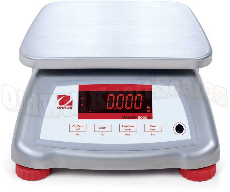 Ohaus Valor V22XWE6T NSF SS Food Processing Scale 15 LB x 0.002 LB